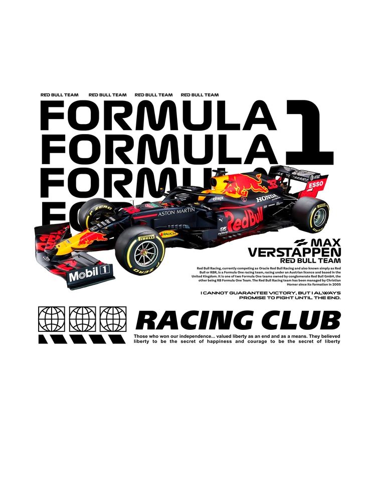 Camisetas de Formula 1