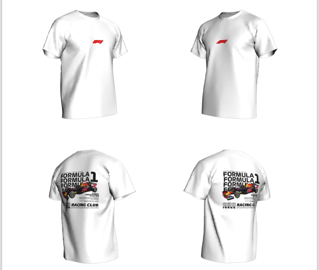 Camisetas de Formula 1